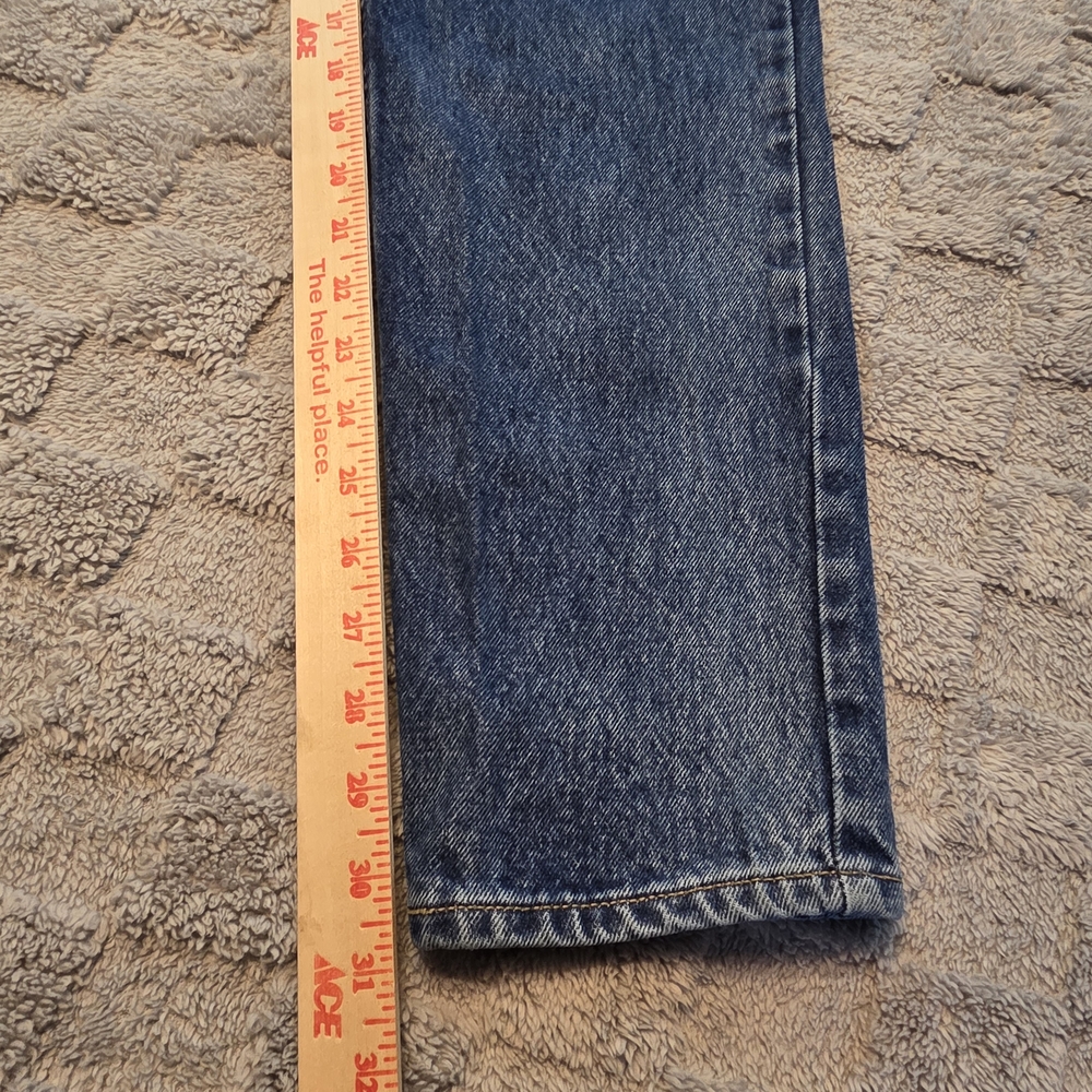 Vintage Lawman Jeans womans 5 cotton mom high rise Embroider made in Hong Kong - Picture 4 of 9